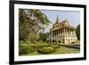 The Moonlight Pavilion, Royal Palace, in the Capital City of Phnom Penh, Cambodia, Indochina-Michael Nolan-Framed Photographic Print