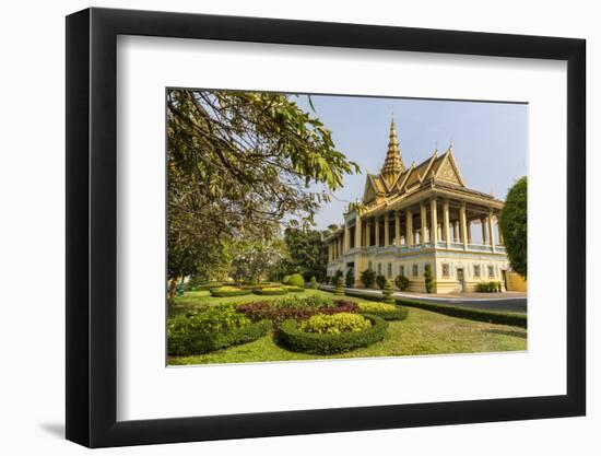 The Moonlight Pavilion, Royal Palace, in the Capital City of Phnom Penh, Cambodia, Indochina-Michael Nolan-Framed Photographic Print