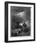 The Moonlight Ride, Illustration from 'Idylls of the King' by Alfred Tennyson, 1868-Gustave Doré-Framed Giclee Print