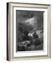 The Moonlight Ride, Illustration from 'Idylls of the King' by Alfred Tennyson, 1868-Gustave Doré-Framed Giclee Print