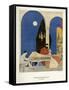The Moonlight Sonata, Magazine Plate, UK, 1920-null-Framed Stretched Canvas