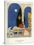 The Moonlight Sonata, Magazine Plate, UK, 1920-null-Stretched Canvas