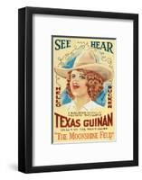 The Moonshine Feud, Texas Guinan, 1920-null-Framed Photo