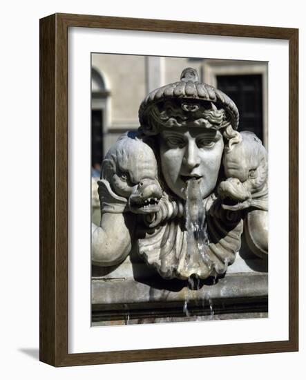 The Moor Fountain, 1576-Giacomo della Porta-Framed Photographic Print