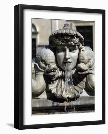 The Moor Fountain, 1576-Giacomo della Porta-Framed Photographic Print