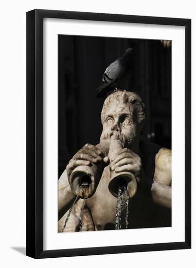 The Moor Fountain, 1576-Giacomo della Porta-Framed Giclee Print