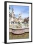 The Moor Fountain (Fontana Del Moro), Piazza Navona, UNESCO World Heritage Site, Rome, Lazio-Nico Tondini-Framed Photographic Print