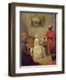 The Moor's Letter, c.1750-Pietro Longhi-Framed Giclee Print