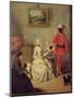 The Moor's Letter, c.1750-Pietro Longhi-Mounted Giclee Print