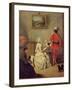 The Moor's Letter, c.1750-Pietro Longhi-Framed Giclee Print