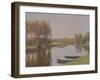 The Mooring-Edward Dawson-Framed Premium Giclee Print