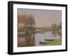 The Mooring-Edward Dawson-Framed Premium Giclee Print