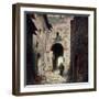 The Moorish Gate, 1835-Eugene Isabey-Framed Giclee Print