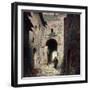 The Moorish Gate, 1835-Eugene Isabey-Framed Giclee Print