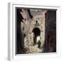 The Moorish Gate, 1835-Eugene Isabey-Framed Giclee Print