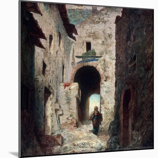 The Moorish Gate, 1835-Eugene Isabey-Mounted Giclee Print