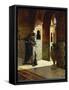 The Moorish Guard, the Alhambra-Rudolphe Ernst-Framed Stretched Canvas