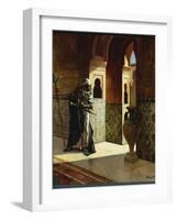 The Moorish Guard, the Alhambra-Rudolphe Ernst-Framed Giclee Print