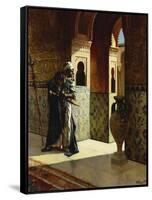 The Moorish Guard, the Alhambra-Rudolphe Ernst-Framed Stretched Canvas