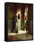 The Moorish Guard, the Alhambra-Rudolphe Ernst-Framed Stretched Canvas