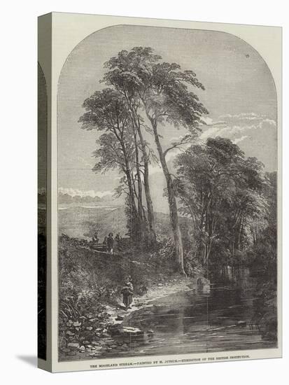 The Moorland Stream, Exhibition of the British Institution-Samuel Read-Stretched Canvas