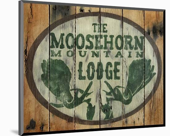 The Moosehorn Mountain Lodge-Katelyn Lynch-Mounted Art Print