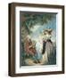 The Moralist, 1787 (Hand Coloured Stipple Engraving)-John Raphael Smith-Framed Giclee Print