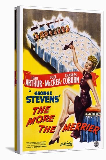 The More the Merrier, Jean Arthur, 1943-null-Stretched Canvas