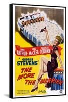 The More the Merrier, Jean Arthur, 1943-null-Framed Stretched Canvas