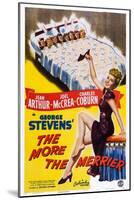 The More the Merrier, Jean Arthur, 1943-null-Mounted Art Print