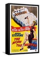 The More the Merrier, Jean Arthur, 1943-null-Framed Stretched Canvas