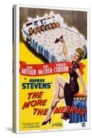 The More the Merrier, Jean Arthur, 1943-null-Stretched Canvas