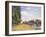 The Moret Bridge in the Summer, 1888-Alfred Sisley-Framed Giclee Print