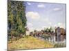 The Moret Bridge in the Summer, 1888-Alfred Sisley-Mounted Giclee Print