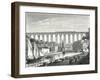 The Morlaix Viaduct on the Paris to Brest Railway Line-null-Framed Giclee Print