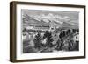 The Mormon Temple and Prophet's Block, Salt Lake City, Utah-null-Framed Giclee Print