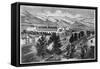 The Mormon Temple and Prophet's Block, Salt Lake City, Utah-null-Framed Stretched Canvas