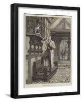 The Morn of St Valentine-Frank Dadd-Framed Giclee Print