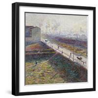 The Morning, 1908-Umberto Boccioni-Framed Giclee Print