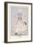 The Morning, 1925 (Pochoir Print)-Georges Barbier-Framed Giclee Print