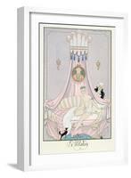 The Morning, 1925 (Pochoir Print)-Georges Barbier-Framed Giclee Print