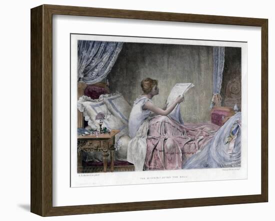 The Morning after the Ball, Late 19th Century-Champollion-Framed Giclee Print