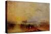 The Morning after the Wreck, C.1835-40 (Oil on Canvas)-Joseph Mallord William Turner-Stretched Canvas