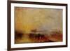The Morning after the Wreck, C.1835-40 (Oil on Canvas)-Joseph Mallord William Turner-Framed Giclee Print