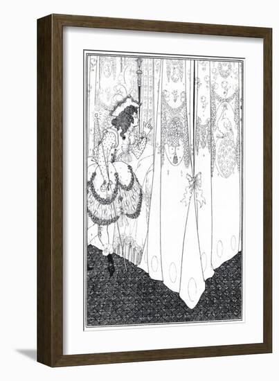 The Morning Dream-Aubrey Beardsley-Framed Art Print