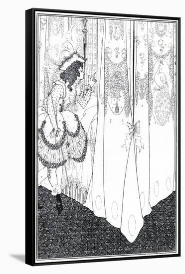 The Morning Dream-Aubrey Beardsley-Framed Stretched Canvas