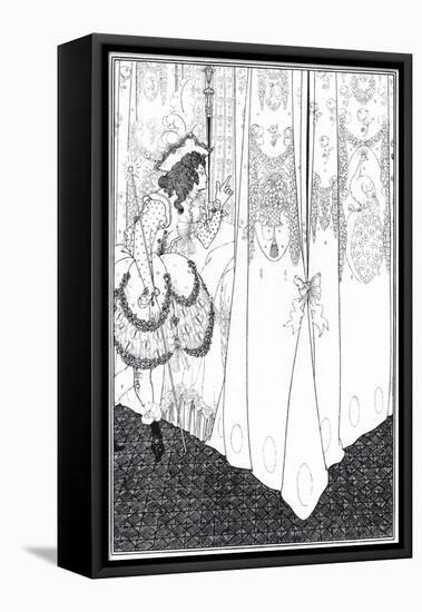 The Morning Dream-Aubrey Beardsley-Framed Stretched Canvas