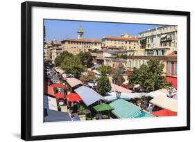 The Morning Fruit and Vegetable Market-Amanda Hall-Framed Photographic Print