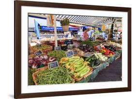 The Morning Fruit and Vegetable Market-Amanda Hall-Framed Photographic Print