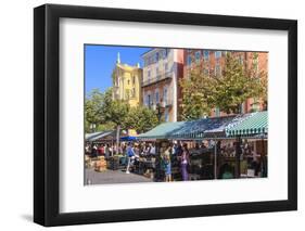 The Morning Fruit and Vegetable Market-Amanda Hall-Framed Photographic Print